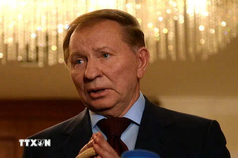 Cựu Tổng thống Ukraine Leonid Kuchma (Ảnh:n AFP/TTXVN)