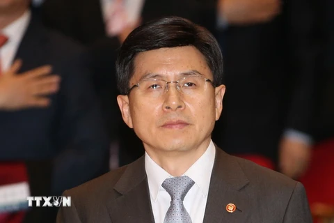 Tân Thủ tướng Hàn Quốc Hwang Kyo-ahn. (Ảnh: Yonhap/TTXVN)