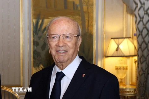 Tổng thống Tunisia Beji Caid Essebsi. (Ảnh: AFP/TTXVN)