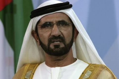 Phó Tổng thống kiêm Thủ tướng của Các Tiểu vương quốc Arập thống nhất (UAE), Hoàng thân Sheikh Mohammed Bin Rashid Al Maktoum. (Nguồn: Getty)