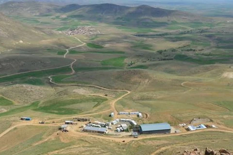 Mỏ Sari Gunay, gần thành phố Qorveh của Iran. (Nguồn: presstv.ir)