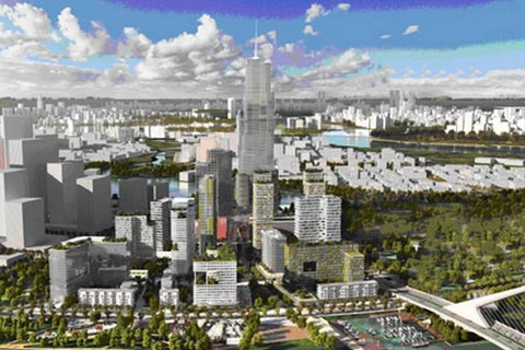Dự án Empire City trong Khu đô thị mới Thủ Thiêm vừa được trao giấy phép. (Nguồn: thuthiem.hochiminhcity.gov.vn)