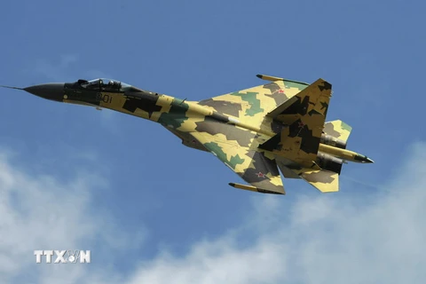 Máy bay tiêm kích đa năng Su-35. (Nguồn: Sputnik)