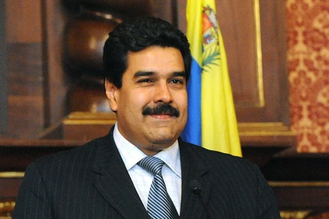 Tổng thống Cộng hòa Bolivar Venezuela Nicolas Maduro Moros. (Nguồn: gettyimages/AFP)
