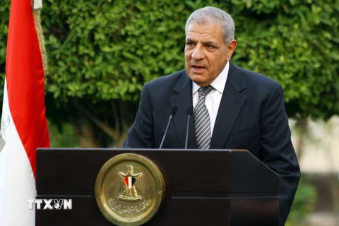 Thủ tướng Ai Cập Ibrahim Mahlab. (Ảnh: THX/TTXVN)