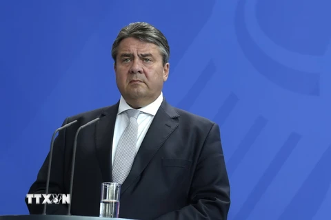 Bộ trưởng Kinh tế và Năng lượng Đức Sigmar Gabriel. (Ảnh: AFP/TTXVN)