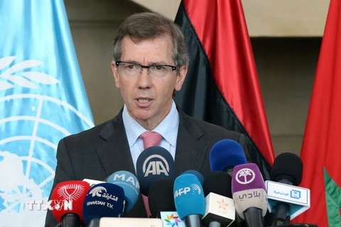 Trưởng Phái bộ Hỗ trợ Liên hợp quốc tại Libya (UNSMIL), ông Bernardino Leon. (Ảnh: AFP/TTXVN)