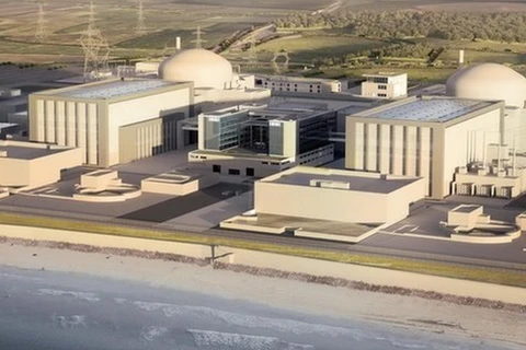 Xây dựng một nhà máy điện hạt nhân mới ở Hinkley Point. (Nguồn: EDF Energy)