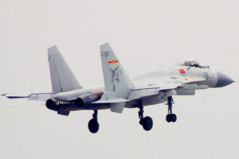 Máy bay chiến đấu J-15 của Trung Quốc. (Nguồn: USNI)