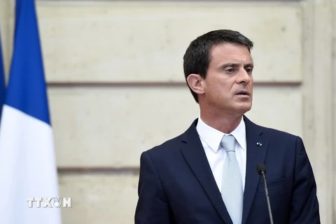 Thủ tướng Pháp Manuel Valls. (Ảnh: AFP/TTXVN)