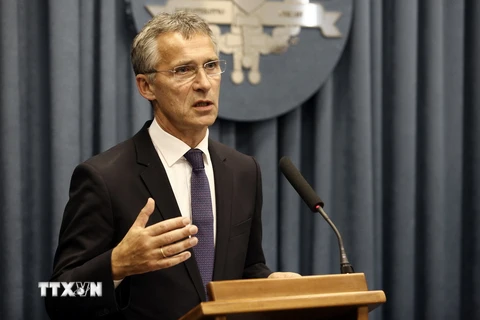 Tổng thư ký NATO Jens Stoltenberg. (Ảnh: THX/TTXVN)