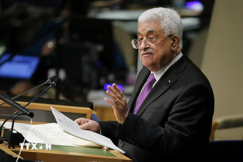 Tổng thống chính quyền Palestine (PA) Mahmoud Abbas. (Ảnh: Reuters/TTXVN)