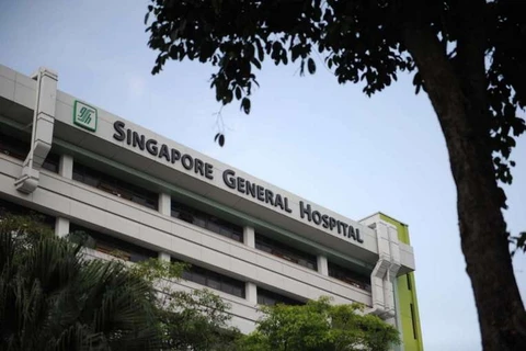 Bệnh viện Đa khoa Singapore (SGH) - nơi có bệnh nhân bị nhiễm virus viêm gan C bất thường. (Nguồn: straitstimes.com)