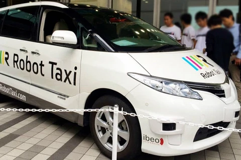 Tại Đại hội thể thao Olympic mùa Hè 2020 sẽ có xe Robot Taxi không người lái để phục vụ khách. (Nguồn: gizmodo.com)