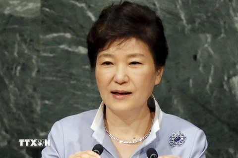 Tổng thống Hàn Quốc Park Geun-hye. (Ảnh: Reuters/TTXVN)