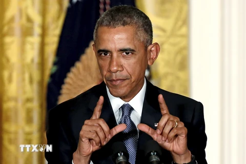 Tổng thống Mỹ Barack Obama. (Ảnh: Reuters/TTXVN)