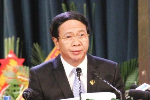 Bí thư Thành ủy Lê Văn Thành phát biểu nhận nhiệm vụ. (Nguồn: haiphong.gov.vn)