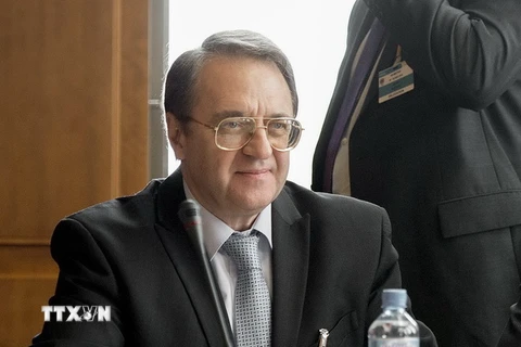 Thứ trưởng Ngoại giao Nga Mikhail Bogdanov. (Ảnh: AFP/TTXVN)
