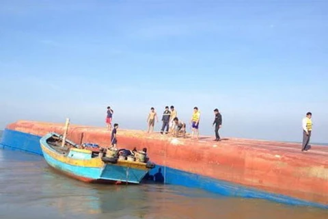 Tìm thấy một người còn sống vụ chìm tàu trên sông Soài Rạp