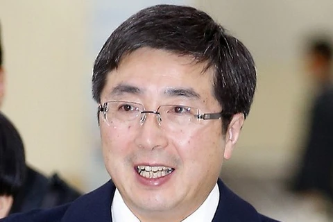 Trưởng đoàn đàm phán Nhật Bản Ishikane Kimihizo. (Nguồn: Yonhap)