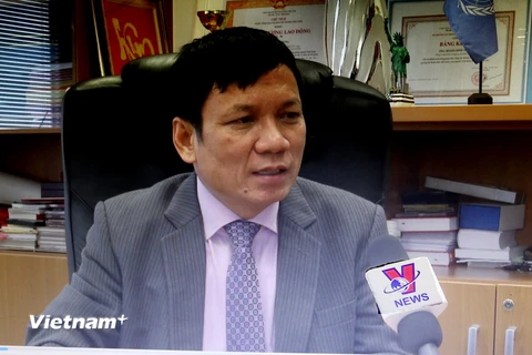 Ông Hoàng Đình Thắng, Chủ tịch Hội Người Việt Nam tại Cộng hòa Séc. (Ảnh: Trần Quang Vinh/Vietnam+)