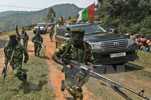 Quân nhân Burundi. (Ảnh: AFP/TTXVN)
