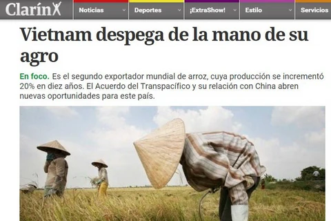 Báo chí Argentina ca ngợi thành tựu nông nghiệp của Việt Nam