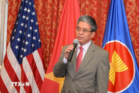 Đại sứ Việt Nam tại Mỹ Phạm Quang Vinh. (Ảnh: Thanh Tuấn/TTXVN)