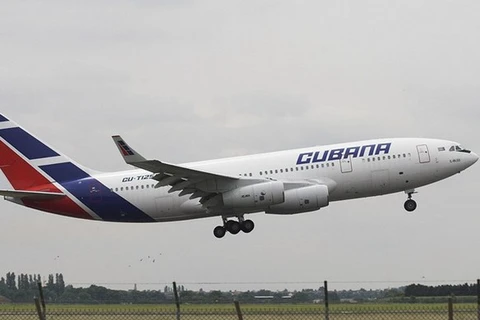 Một máy bay của hãng Cubana de Aviacion. (Nguồn: capitolhillcubans.com)