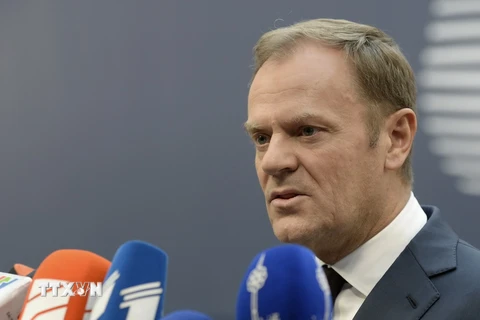 Chủ tịch EU Donald Tusk. (Ảnh: AFP/TTXVN)