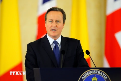  Thủ tướng Anh David Cameron. (Ảnh: THX/TTXVN)