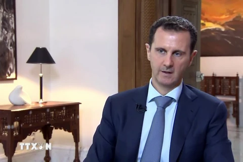 Tổng thống Syria Bashar al-Assad. (Ảnh: AFP/TTXVN)