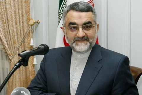 Chủ tịch Ủy ban chính sách đối ngoại và an ninh quốc gia của Quốc hội Iran Alaedin Boroujerdi. (Nguồn: AP)