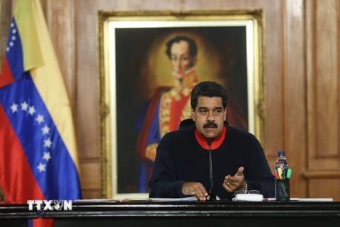 Tổng thống Venezuela Nicolas Maduro. (Ảnh: THX/TTXVN)