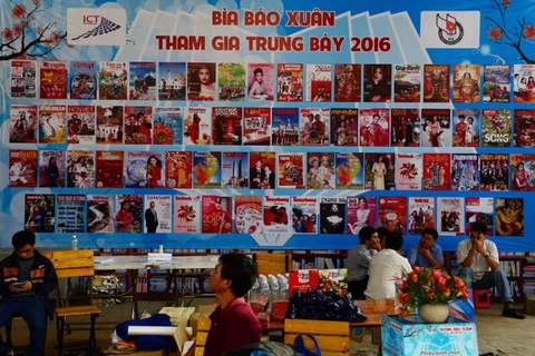 Hơn 70 ấn phẩm Xuân được giới thiệu tại Đường Báo Xuân 2016