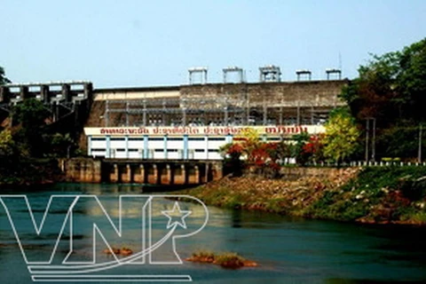 Đập thủy điện Nậm Ngừm. (Nguồn: Báo ảnh Việt Nam)