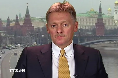 Người phát ngôn của Tổng thống Nga Vladimir Putin, ông Dmitry Peskov. (Ảnh: BBC/TTXVN)