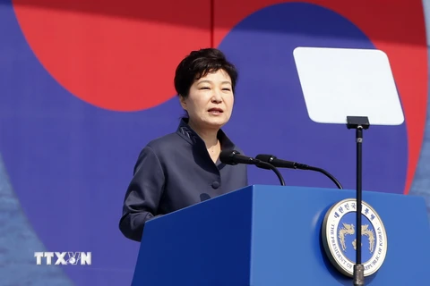 Tổng thống Hàn Quốc Park Geun Hye. (Ảnh: AFP/TTXVN)