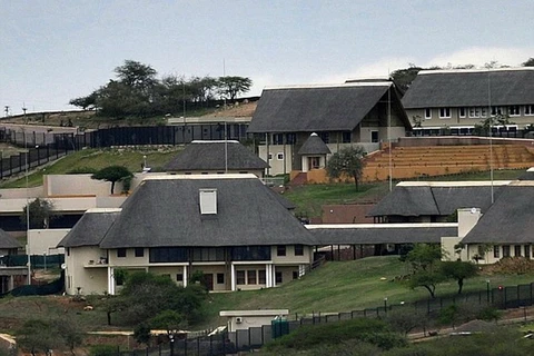 Khu dinh thự của Tổng thống Nam Phi Jacob Zuma. (Nguồn: Gallo Images/REX)