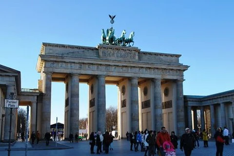 Cổng Brandenburg ở thủ đô Berlin, Đức. (Nguồn: jdeq.typepad.com)