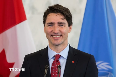 Thủ tướng Canada Justin Trudeau. (Ảnh: THX/TTXVN)