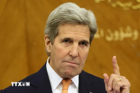 Ngoại trưởng Mỹ John Kerry. (Ảnh: AFP/TTXVN) 
