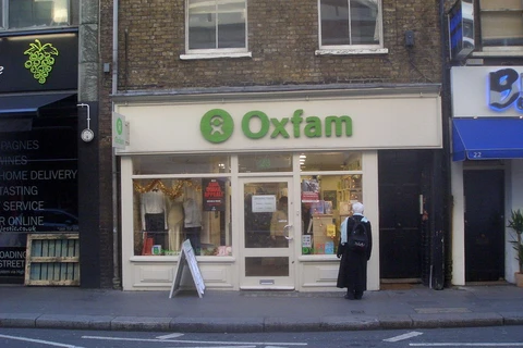 Một cửa hàng từ thiện Oxfam tại Covent Garden, London. (Nguồn: wikipedia)