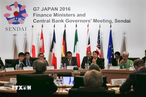 Quảng cảnh hội nghị G7. (Ảnh: EPA/TTXVN)