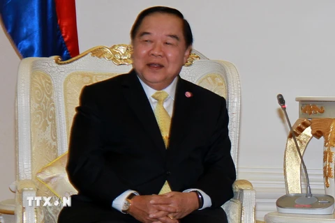 Phó Thủ tướng Prawit Wongsuwan. (Ảnh: THX/TTXVN)