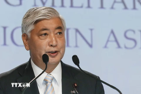 Bộ trưởng Quốc phòng Nhật Bản Gen Nakatani. (Ảnh: EPA/TTXVN)
