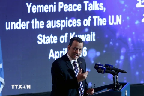 Đặc phái viên Liên hợp quốc về vấn đề Yemen Ismail Ould Cheikh Ahmed. (Ảnh: AFP/TTXVN) 