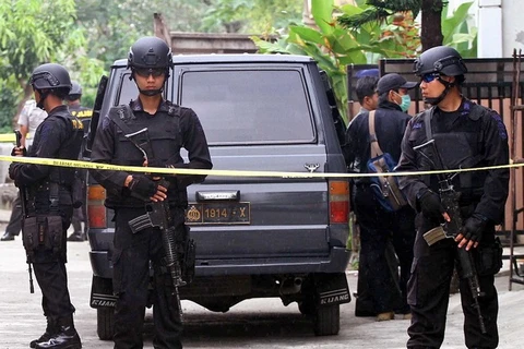 Cảnh sát Indonesia. (Nguồn: AP)