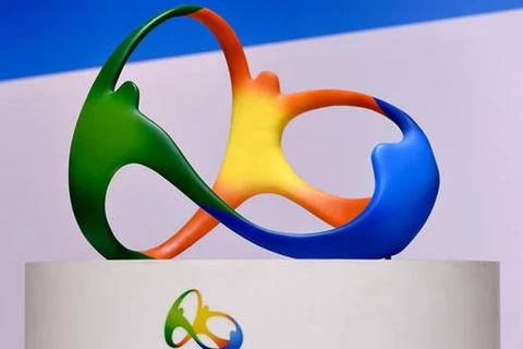 Logo chính thức của Olympic 2016. (Nguồn: Getty Images)