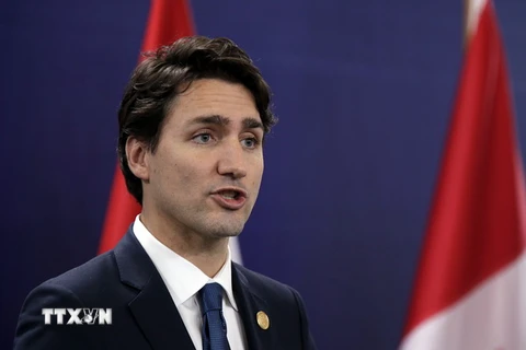 Thủ tướng Canada Justin Trudeau. (Ảnh: EPA/TTXVN)